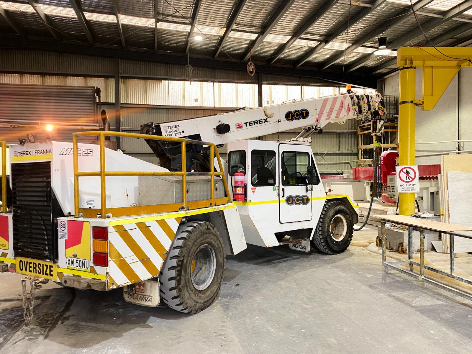 JCT 25T Terex Franna Crane