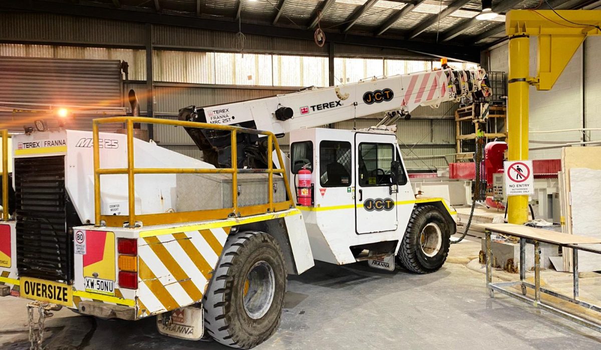 JCT 25T Terex Franna Crane